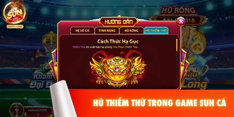Hũ Thiềm Thừ trong game SUN CÁ