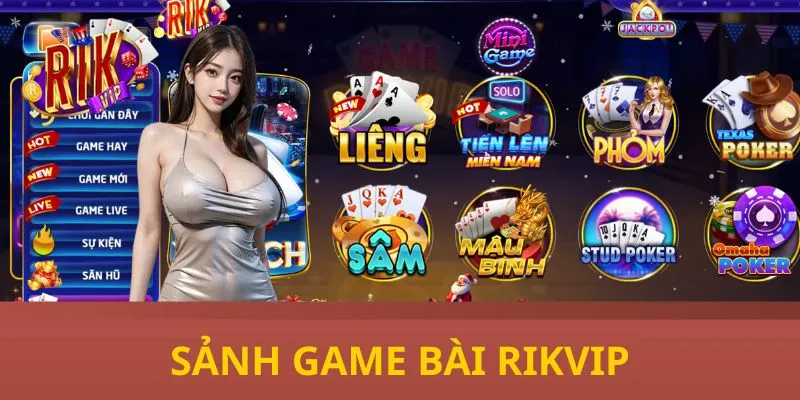 Sảnh game bài RIKVIP